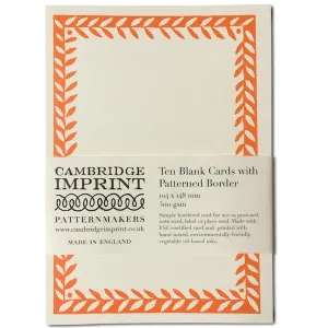 10 Postcards with Patterned Border - Neon