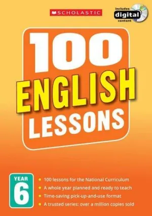 100 English Lessons Year 6 by Gillian Howell - Ages 9-14 - Paperback