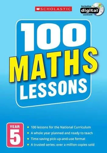 100 Maths Lessons Year 5 by Yvette McDaniel - Ages 9-14 - Paperback