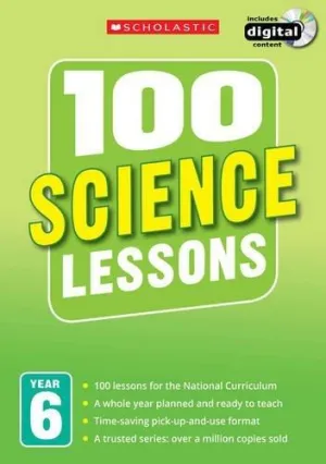 100 Science Lessons - Year 6 - Paperback - Young Adult By Paul Hollin & Clifford Hibbard