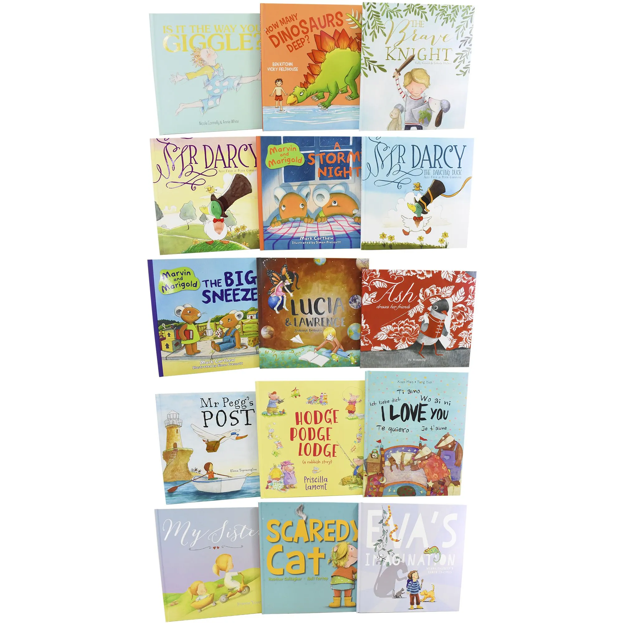 15 Children Picture Books Collection - Ages 0-5 - Hardback