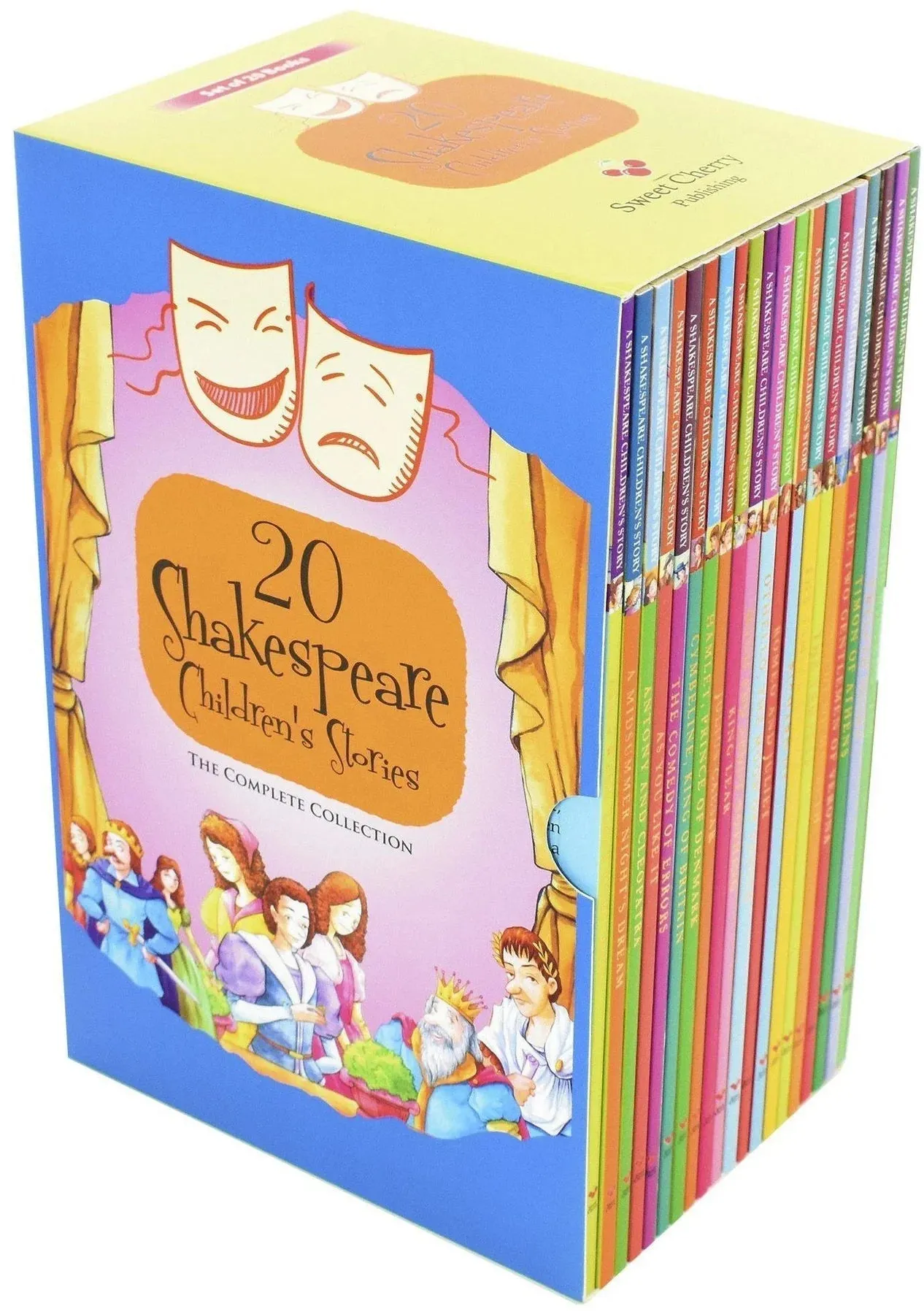 20 Shakespeare Children's Stories Books Complete Collection Box Set - Ages 7-9 - Paperback