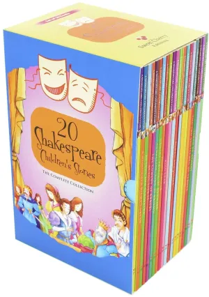 20 Shakespeare Children's Stories Books Complete Collection Box Set - Ages 7-9 - Paperback