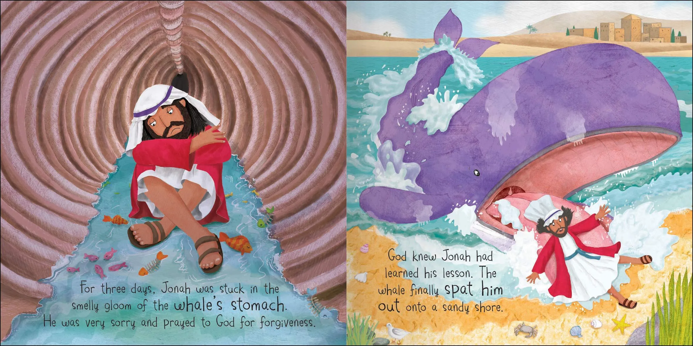 5 Bible Stories picture books in Fabric Bag - Ages 0-5 - Paperback