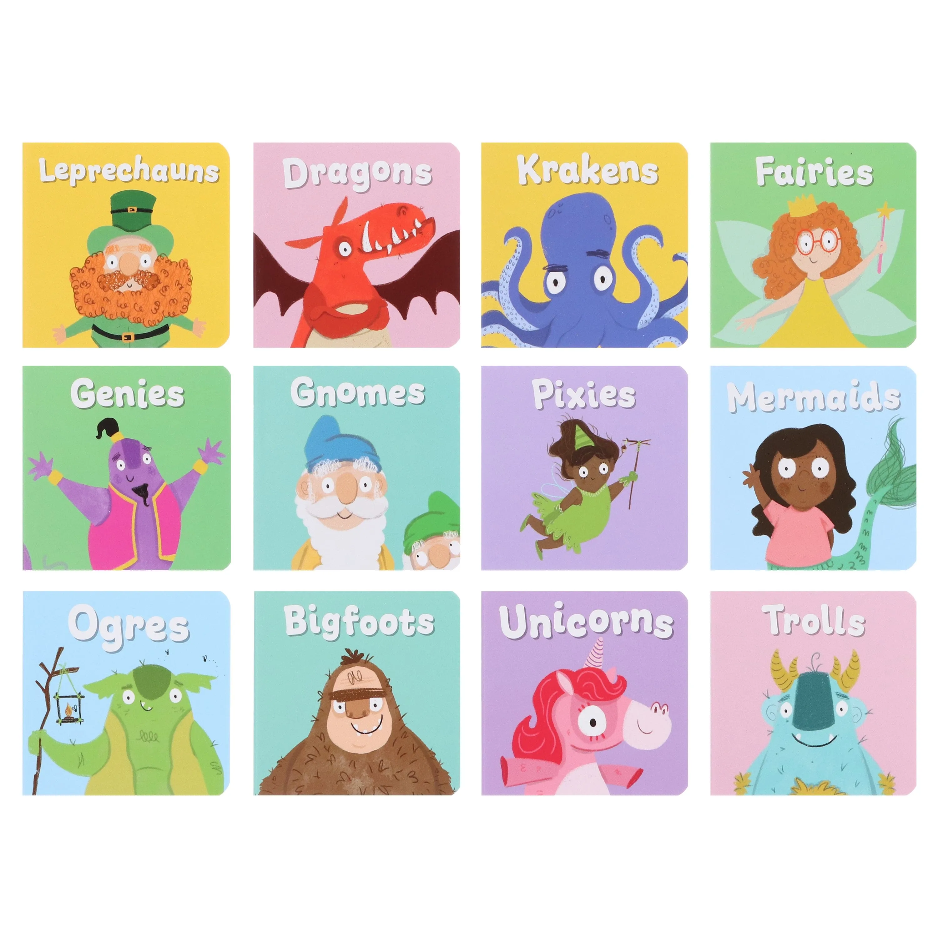 A Case of Mythical Creatures by Sweet Cherry Publishing 12 Books Collection Box Set - Ages 3-5 - Board Book