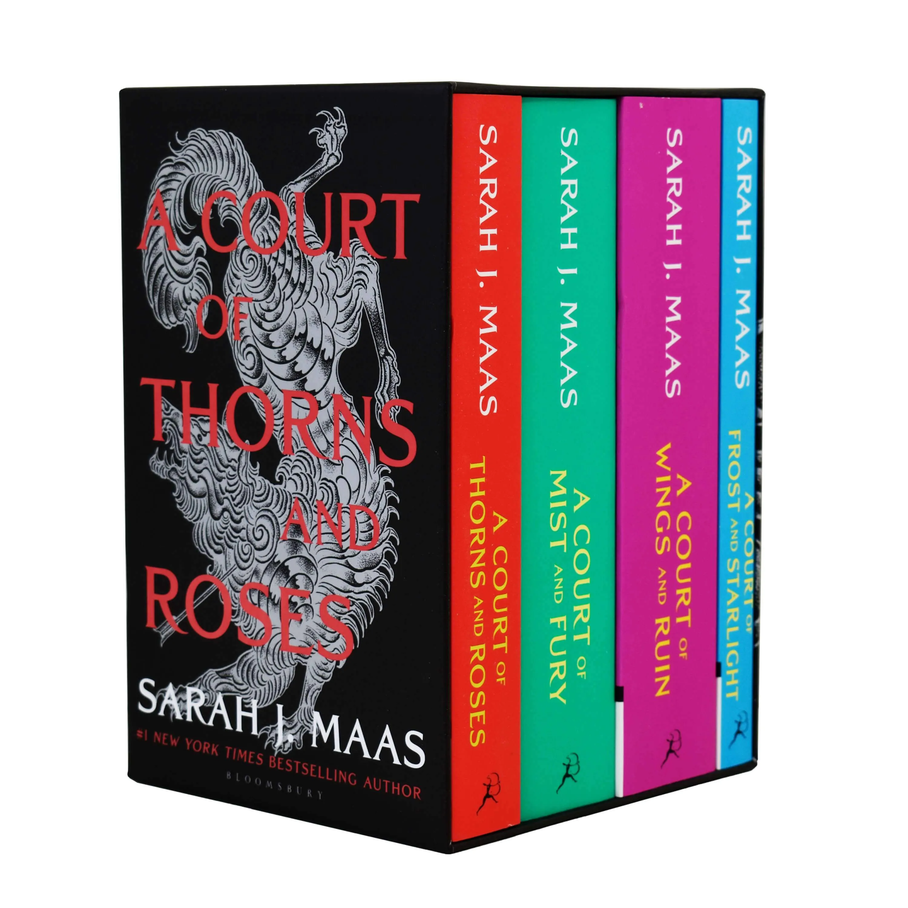 A Court of Thorns and Roses 4 Books by Sarah J. Mass - Age 17  - Paperback