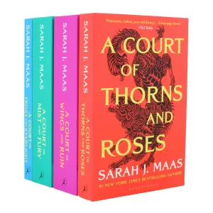 A Court of Thorns and Roses by Sarah J. Mass 4 Books Collection - Young Adult - Paperback