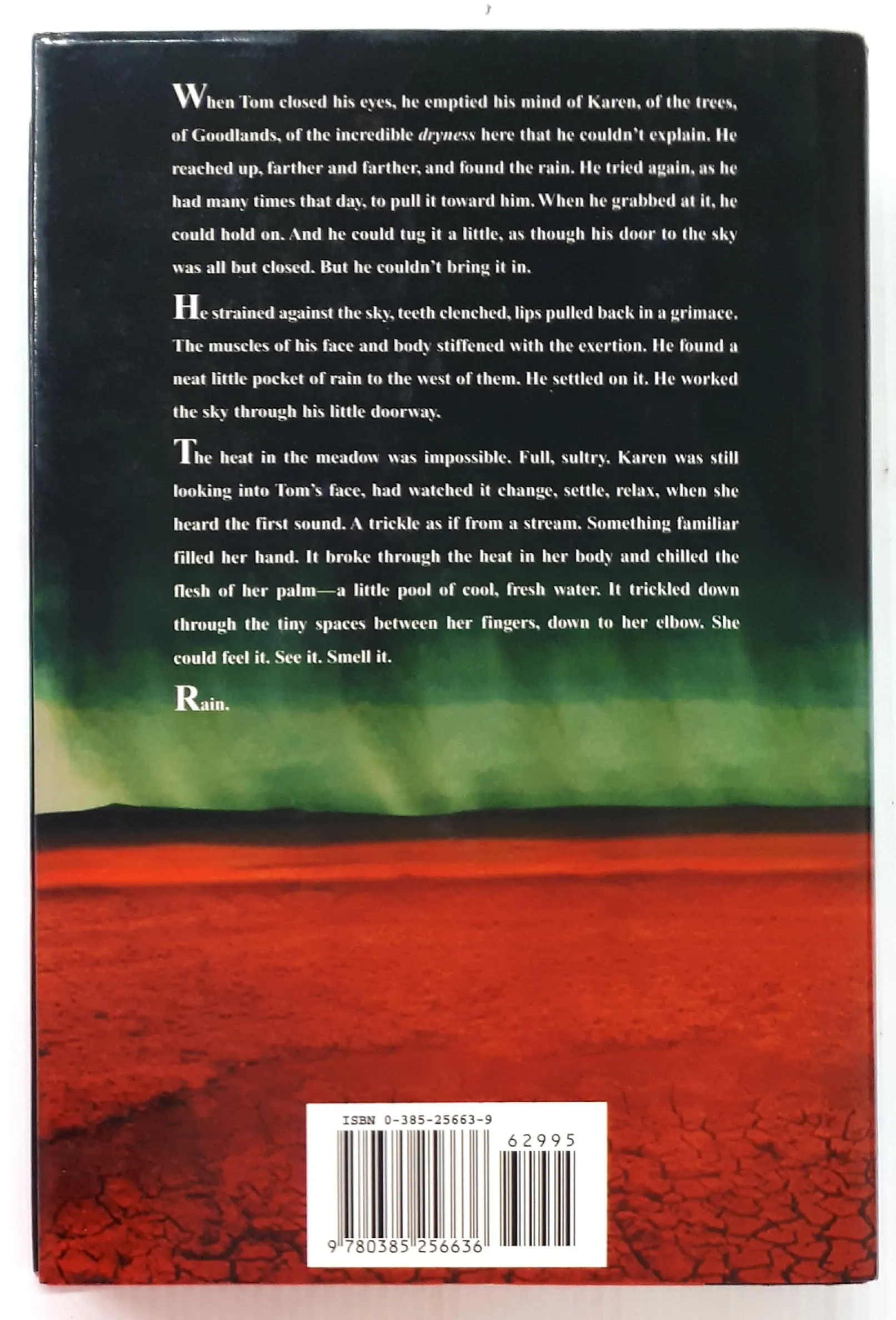 A DRY SPELL - Susie Moloney