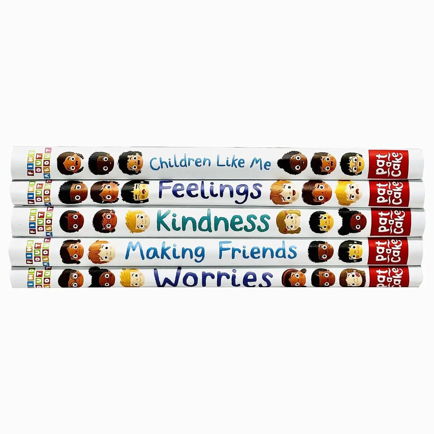 A lift the flap Find out About Series By Pat-a-Cake 5 Books Collection Set - Ages 1-3 - Board Book