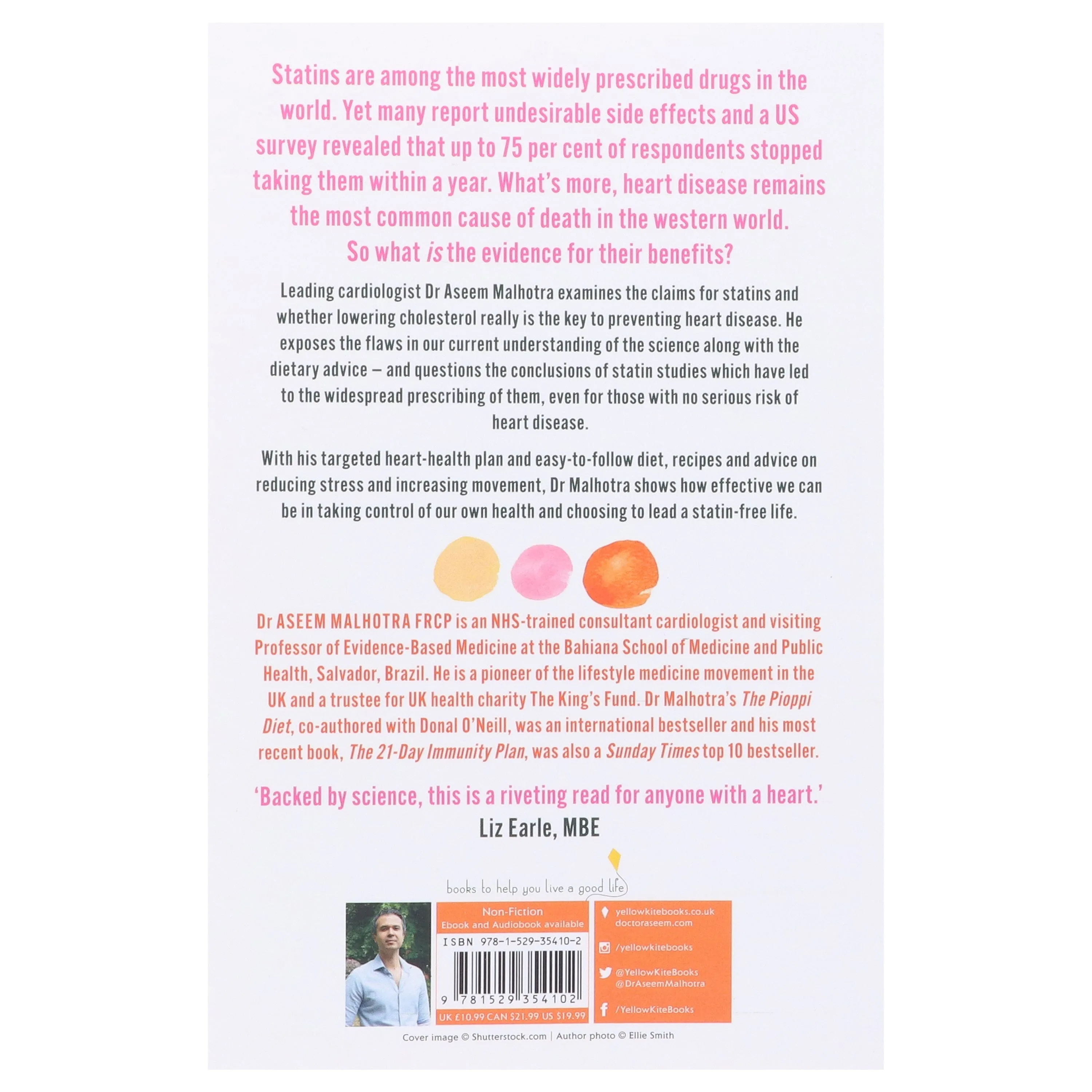 A Statin Free Life by Dr Aseem Malhotra - Non Fiction - Paperback