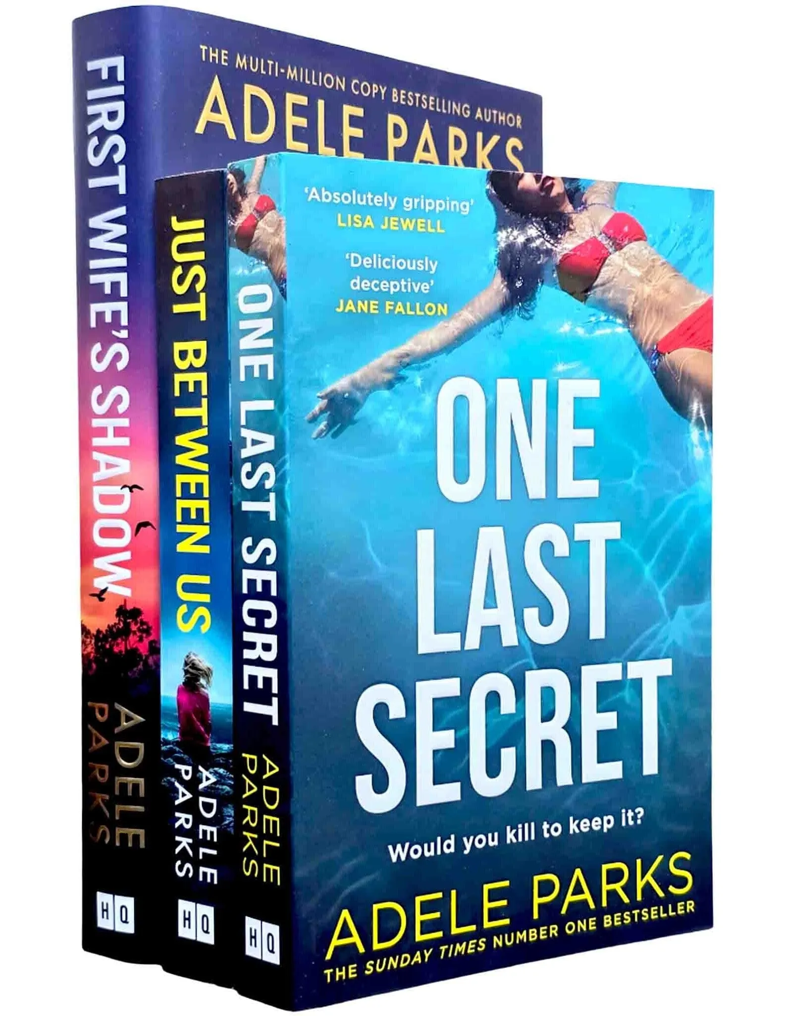 Adele Park's: One Last Secret, Just Between Us & First Wife’s Shadow 3 Books Collection Set - Fiction - Paperback/Hardback