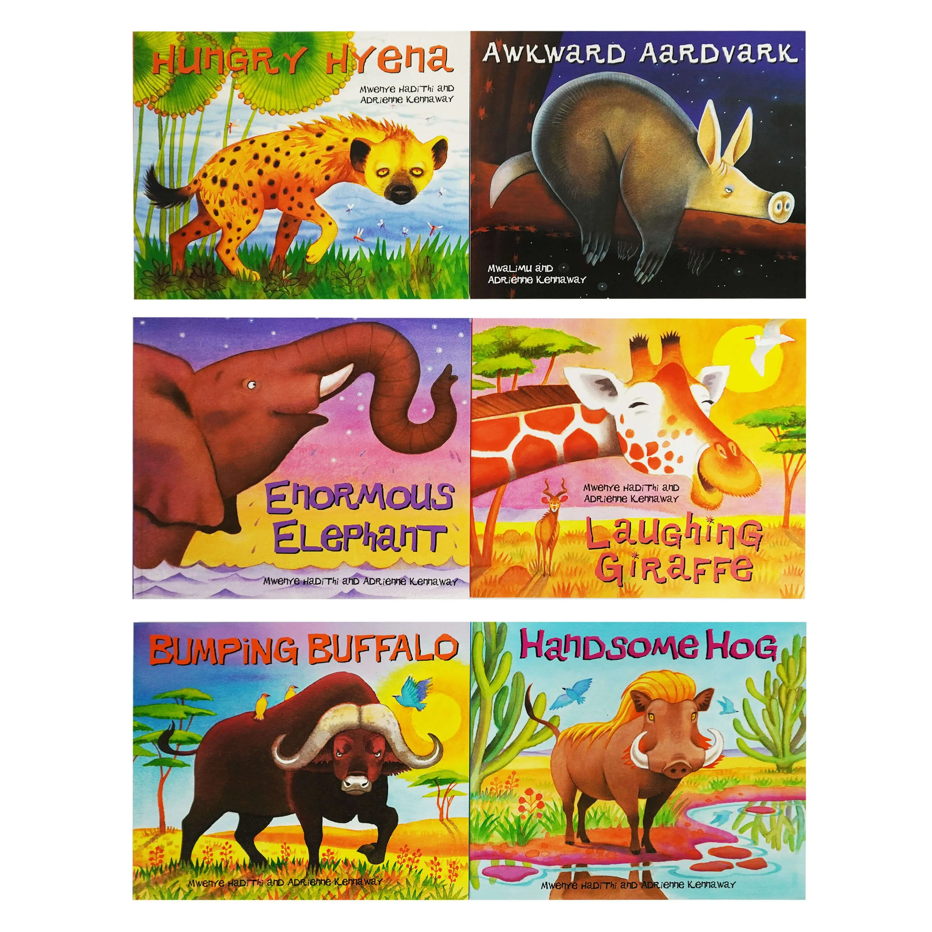 African Animal Tales Series by Mwenye Hadithi: 6 Books Collection Set - Ages 6-11 - Paperback