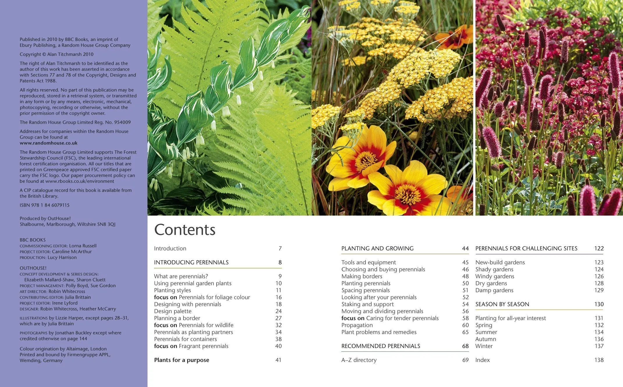 Alan Titchmarsh How to Garden: Perennial Garden Plants - Paperback