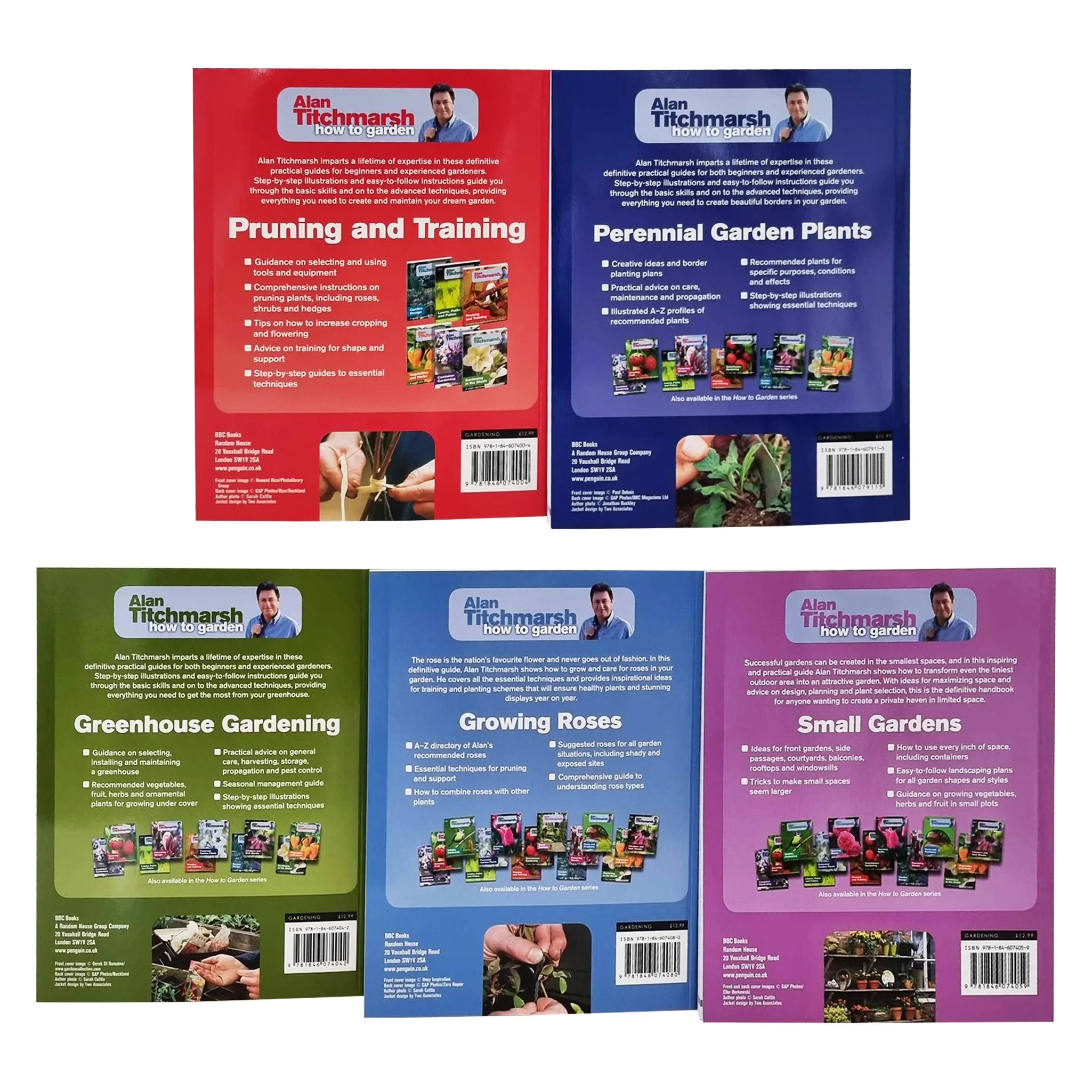 Alan Titchmarsh How to Garden Series 5 Books Collection Set - Non Fiction - Paperback