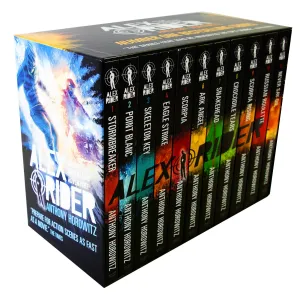 Alex Rider The Complete Missions 11 Books Box Set by Anthony Horowitz - Ages 9-14 - Paperback