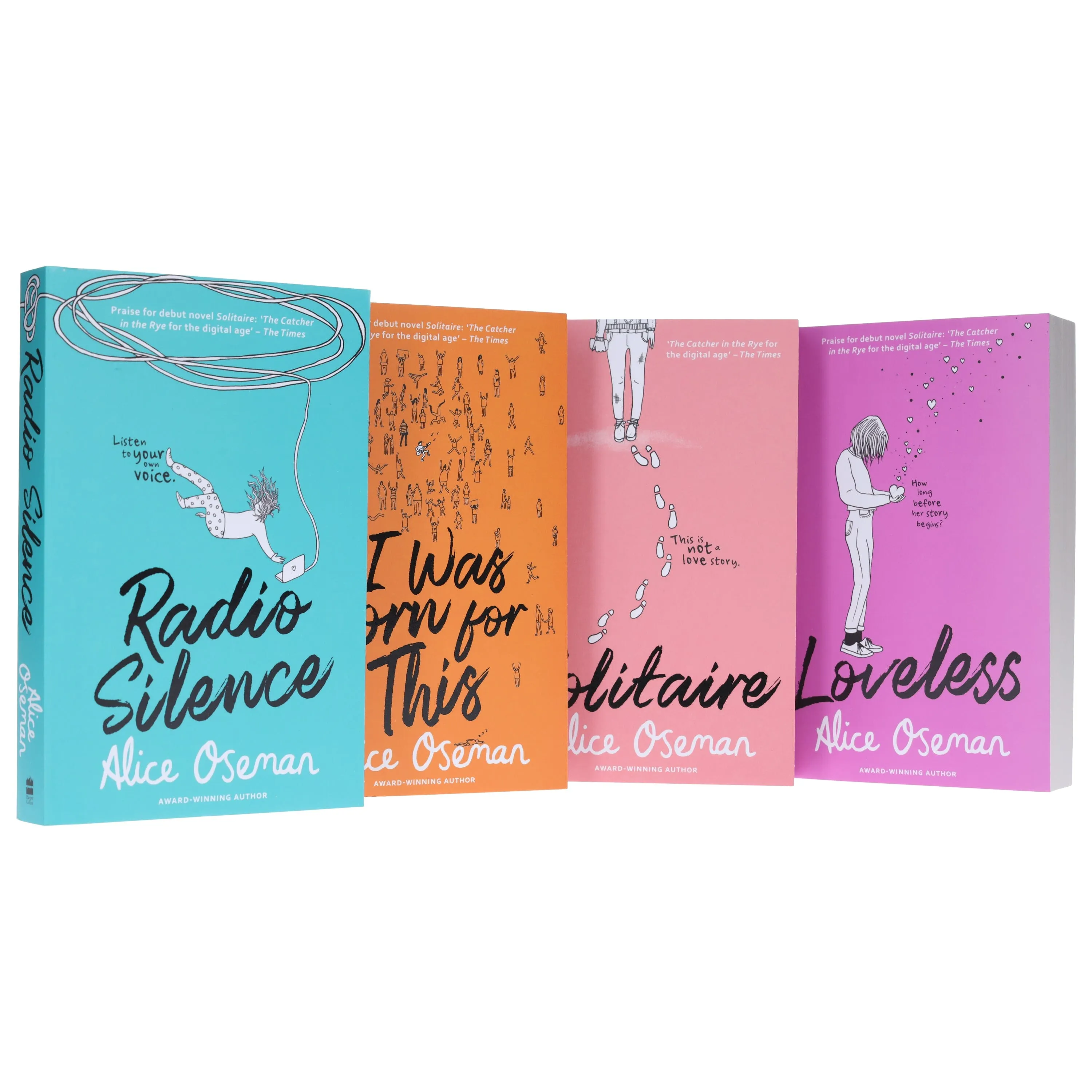 Alice Oseman 4 Books Collection Box Set - Ages 13  - Paperback