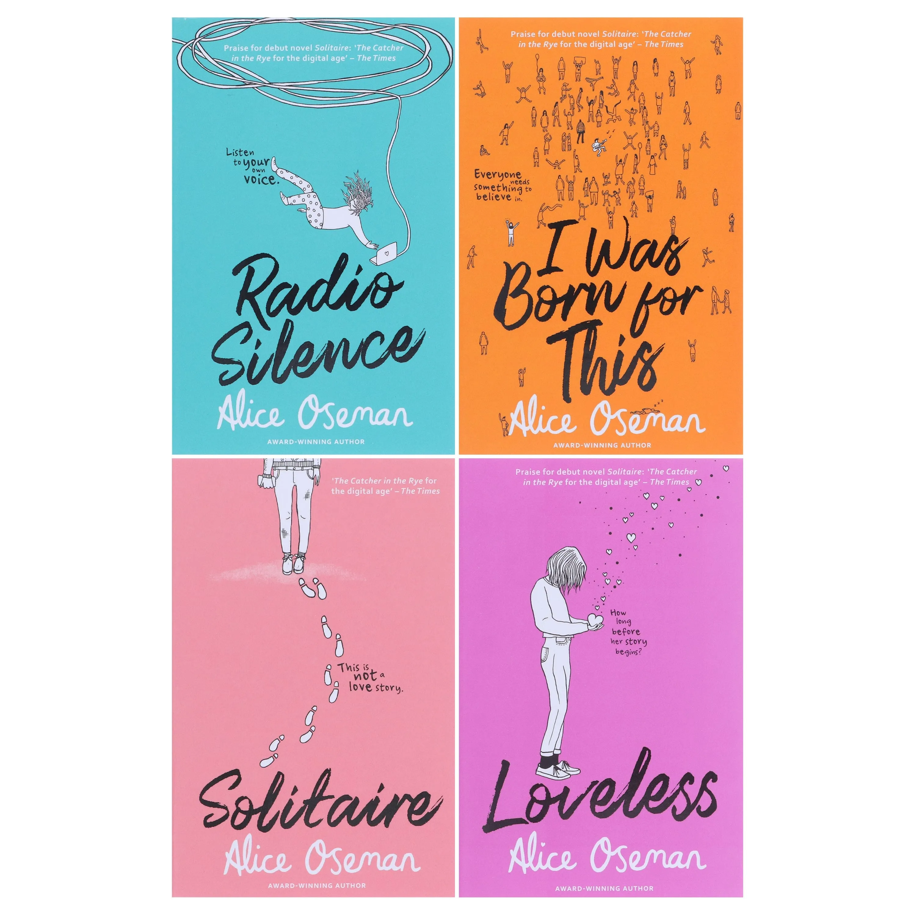 Alice Oseman 4 Books Collection Box Set - Ages 13  - Paperback