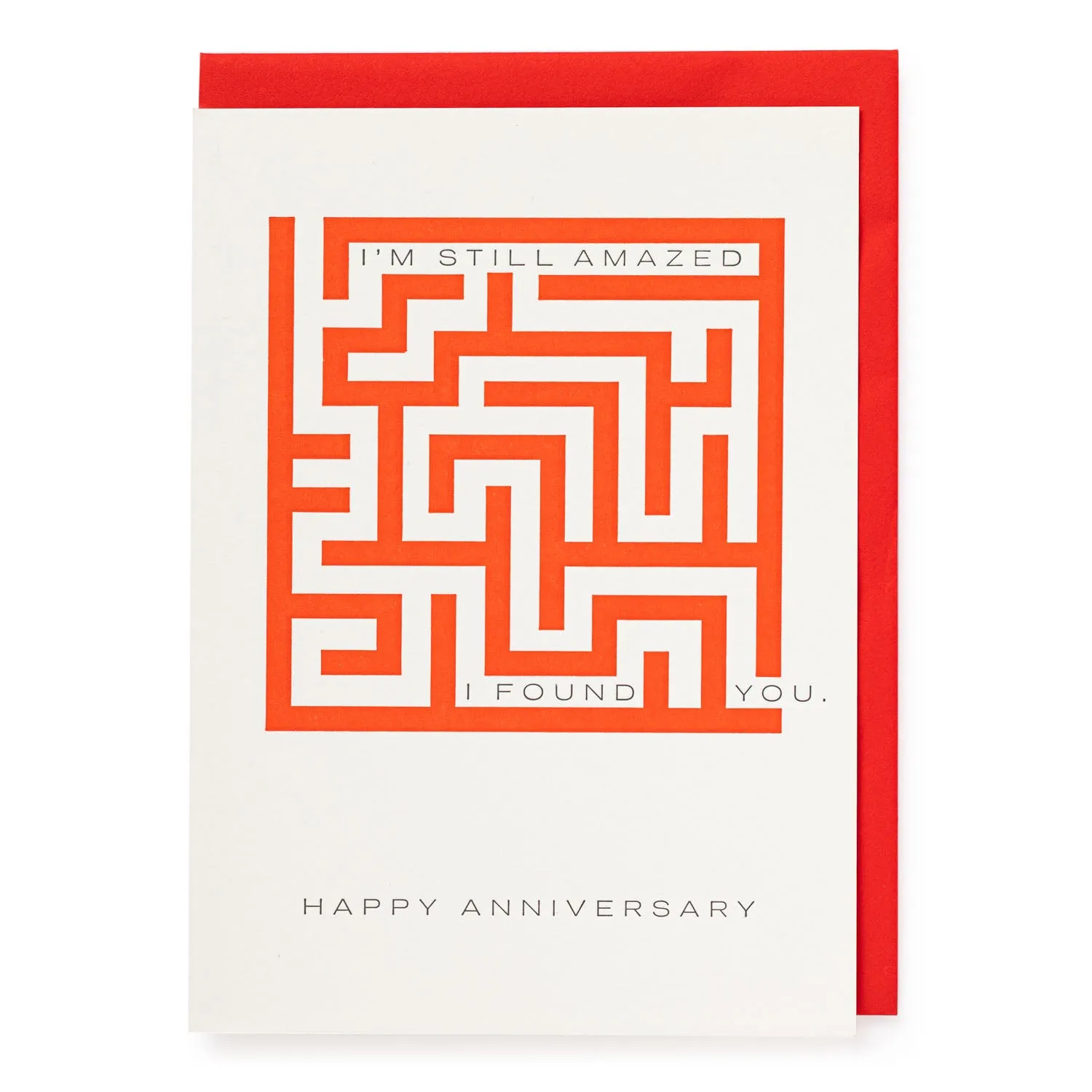 Amazed Anniversary Card