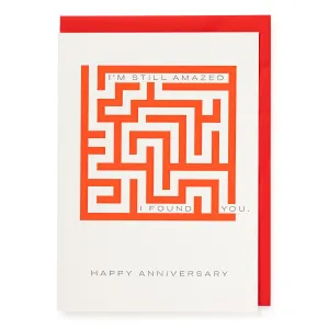 Amazed Anniversary Card