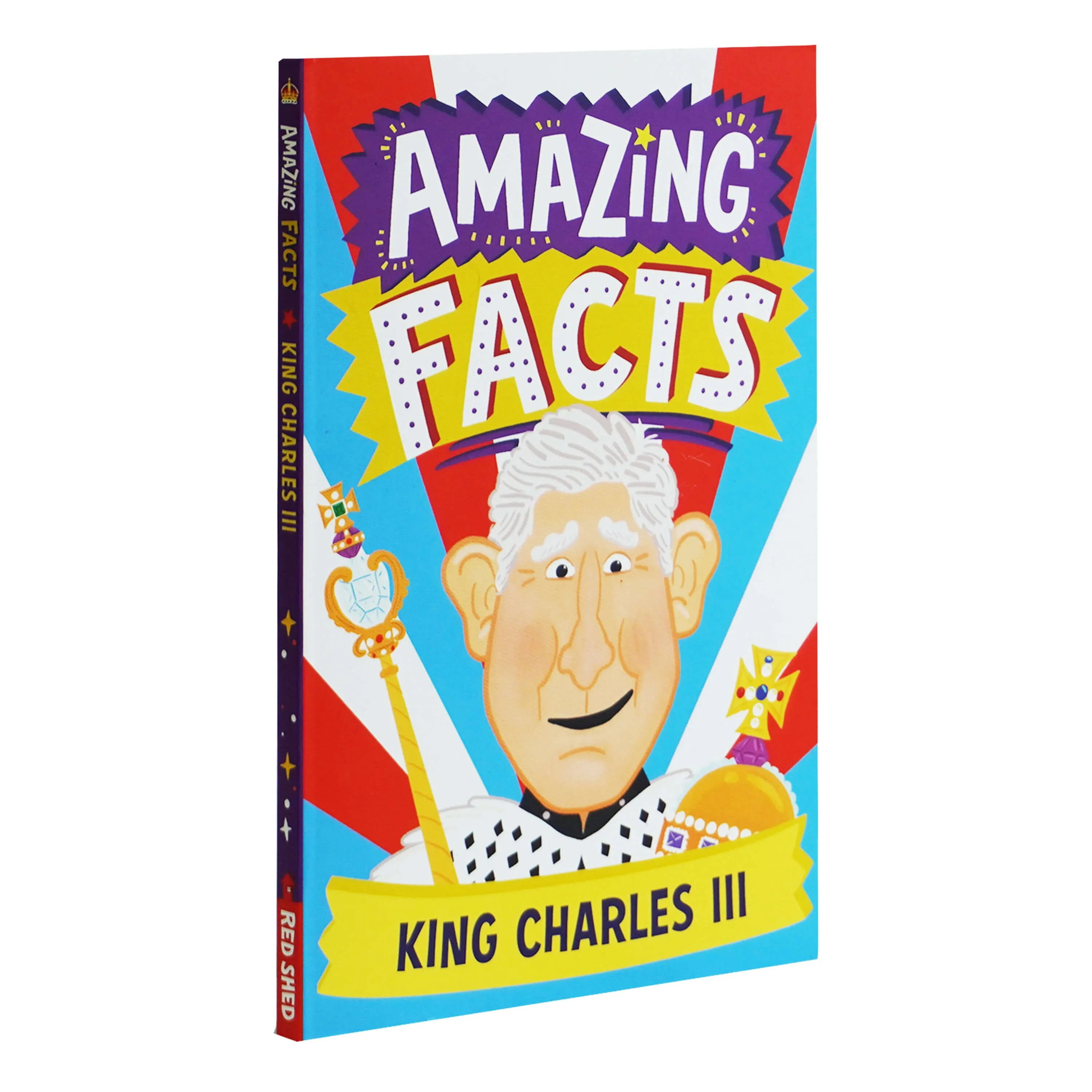 Amazing Facts King Charles III by Hannah Wilson - Ages 8-11 - Paperback