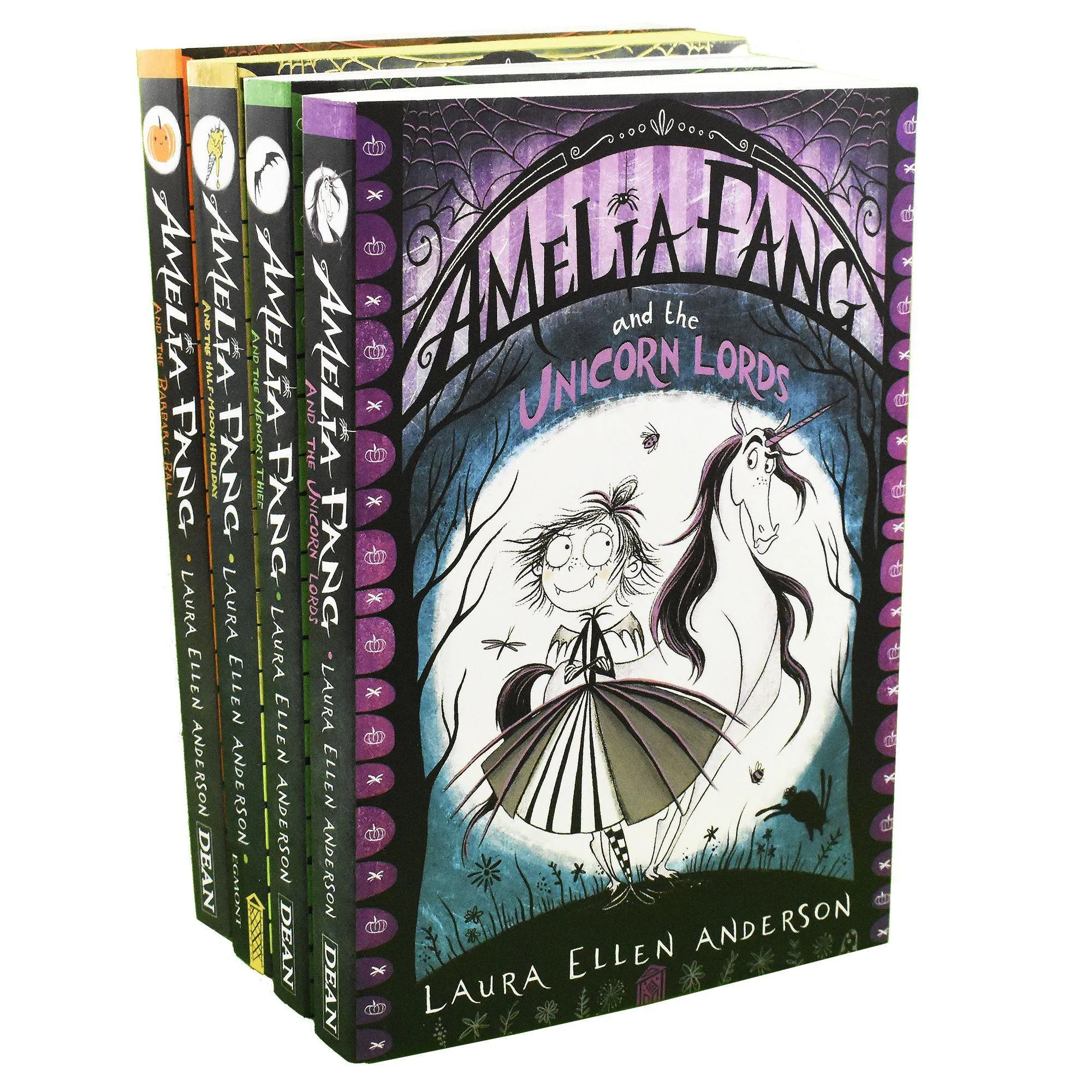 Amelia Fang 4 Books Collection - Ages 7-9 - Paperback - Laura Ellen Anderson