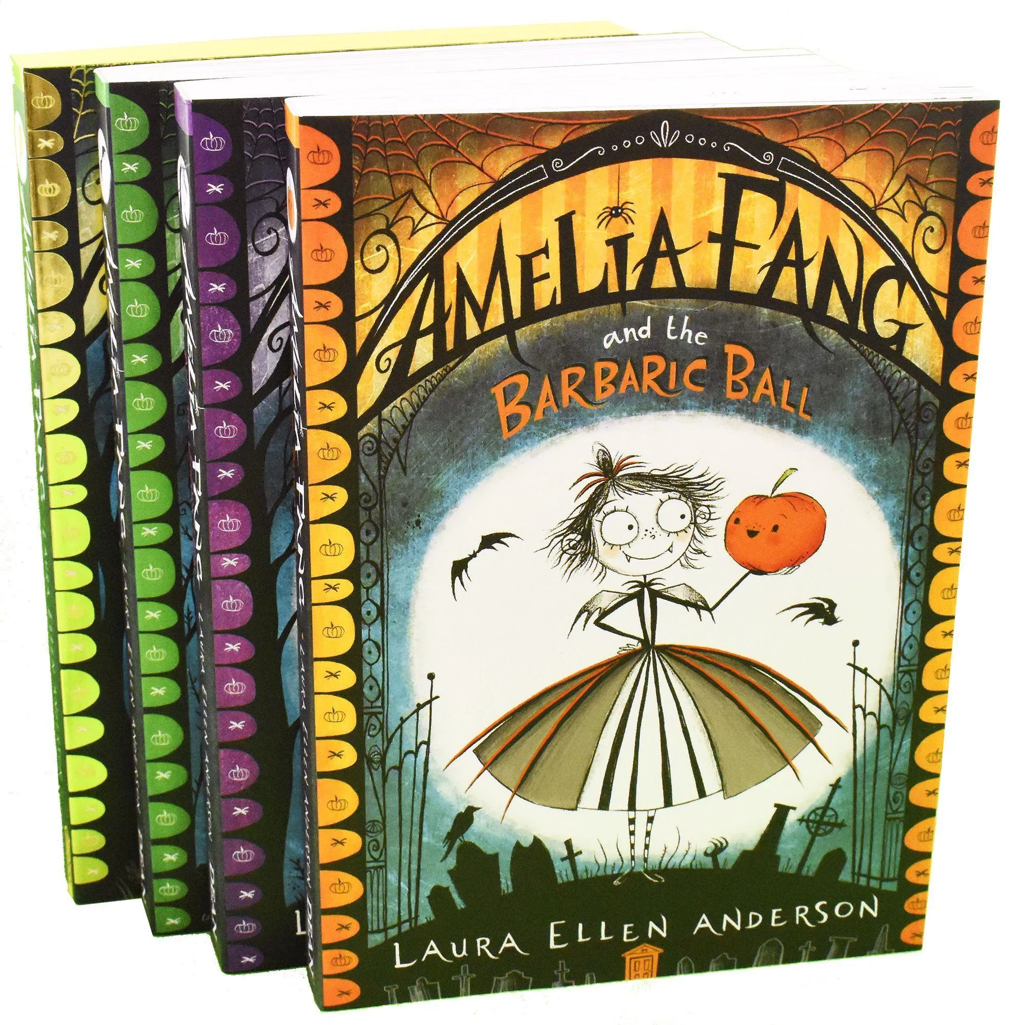 Amelia Fang 4 Books Collection - Ages 7-9 - Paperback - Laura Ellen Anderson