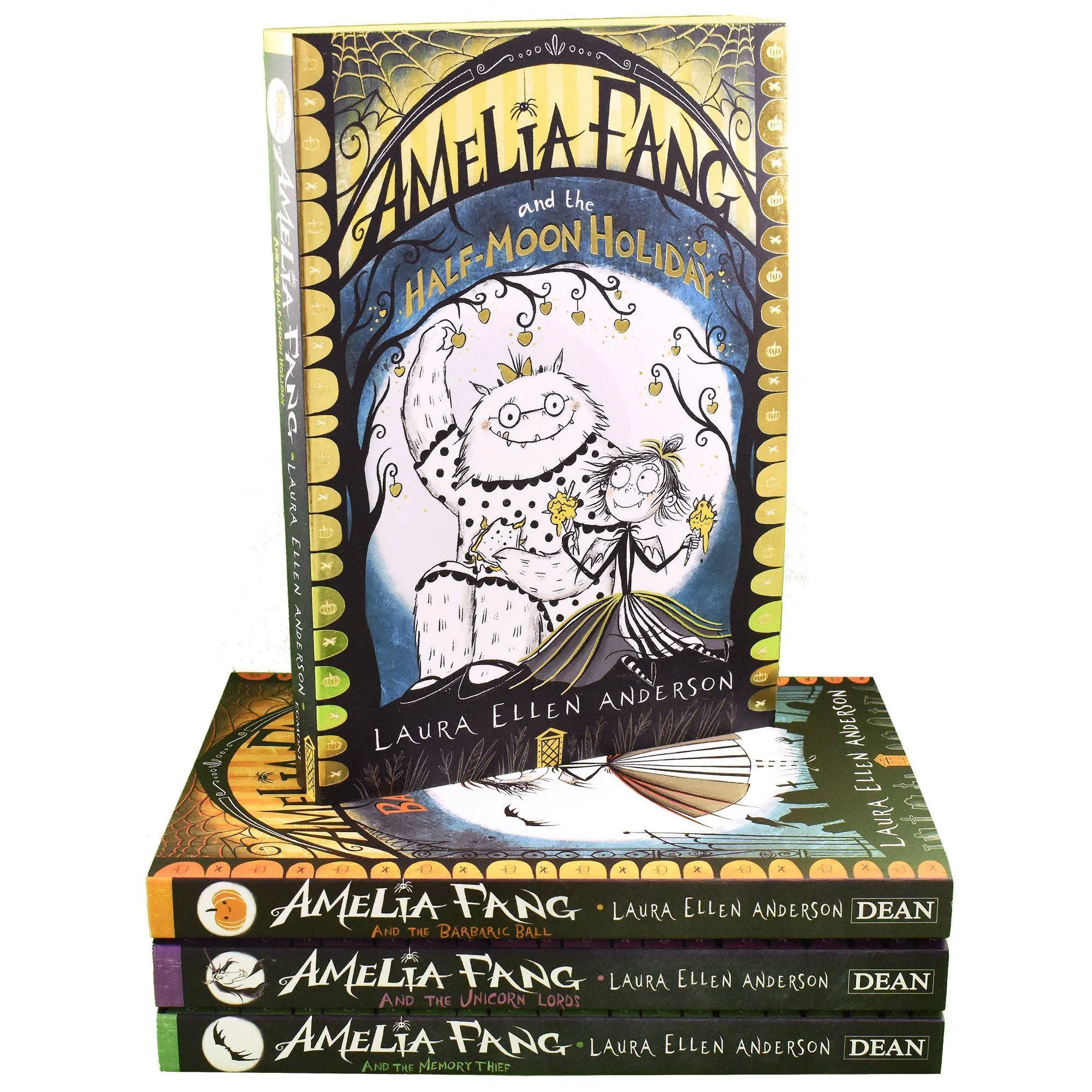 Amelia Fang 4 Books Collection - Ages 7-9 - Paperback - Laura Ellen Anderson