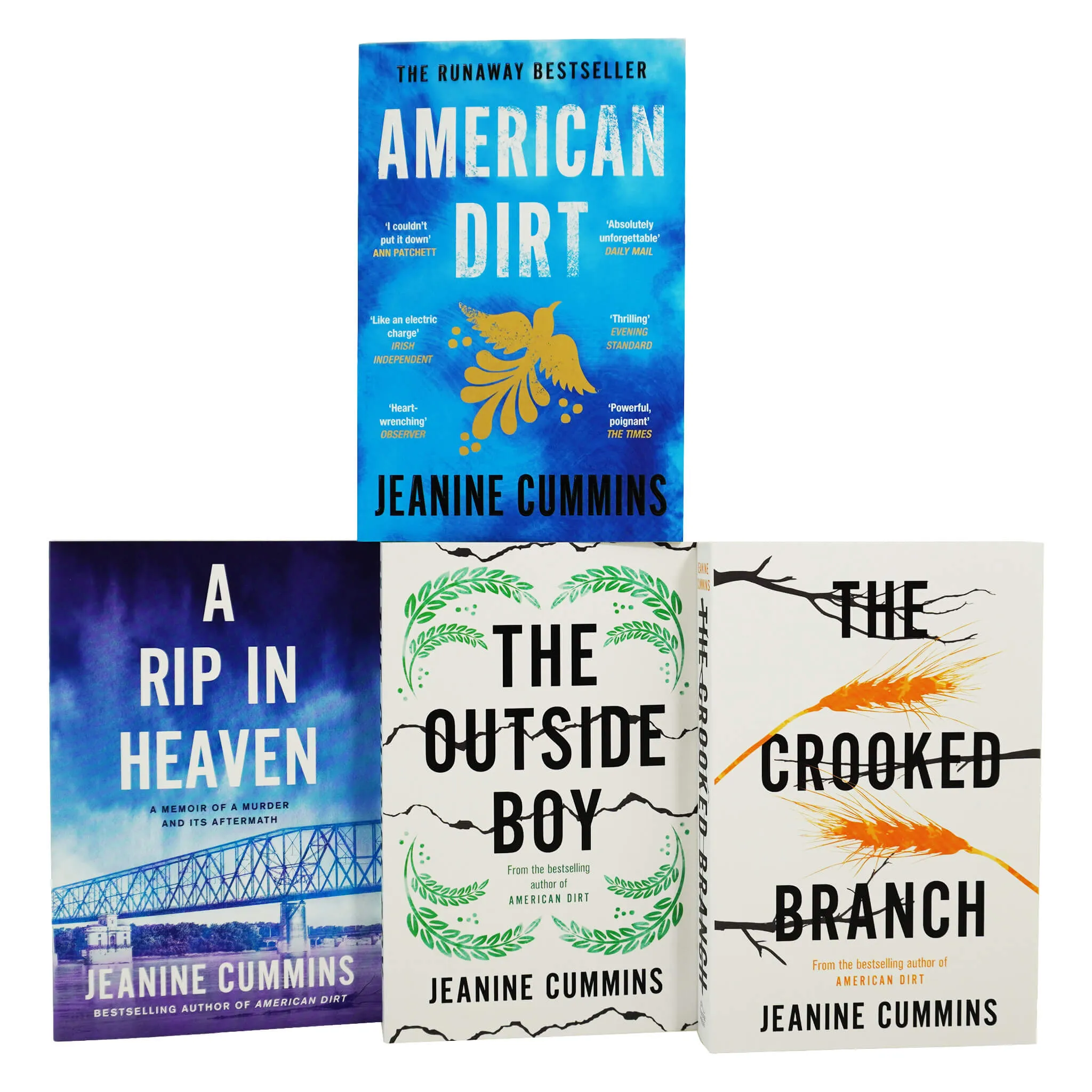 American Dirt by Jeanine Cummins 4 Books Collection Set - Adult - Paperback