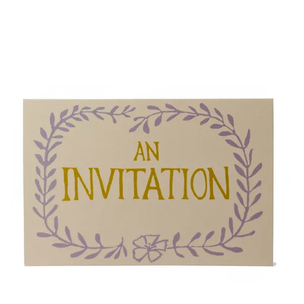 An Invitation Card