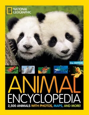 Animal Encyclopedia : 2,500 Animals with Photos, Maps, and More! by Angela Modany