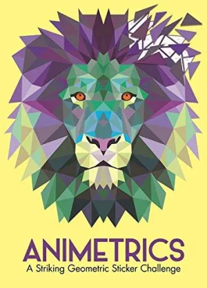 Animetrics Geometric Sticker Challenge - Paperback by Jonny Marx and Gareth Moore