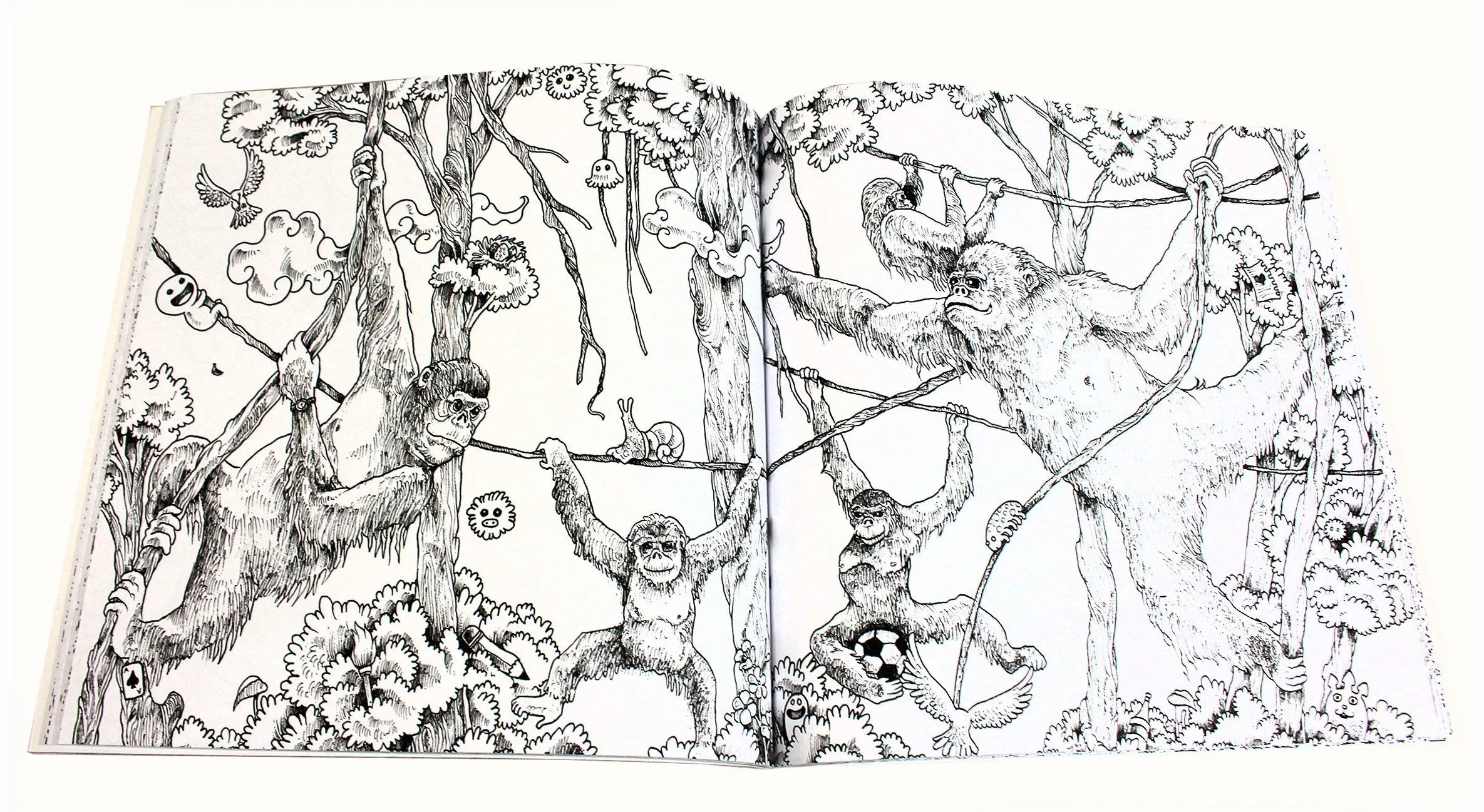 Animorphia Imagimorphia and Mythomorphia 3 Extreme Colouring Books - Paperback - Kerby Rosanes