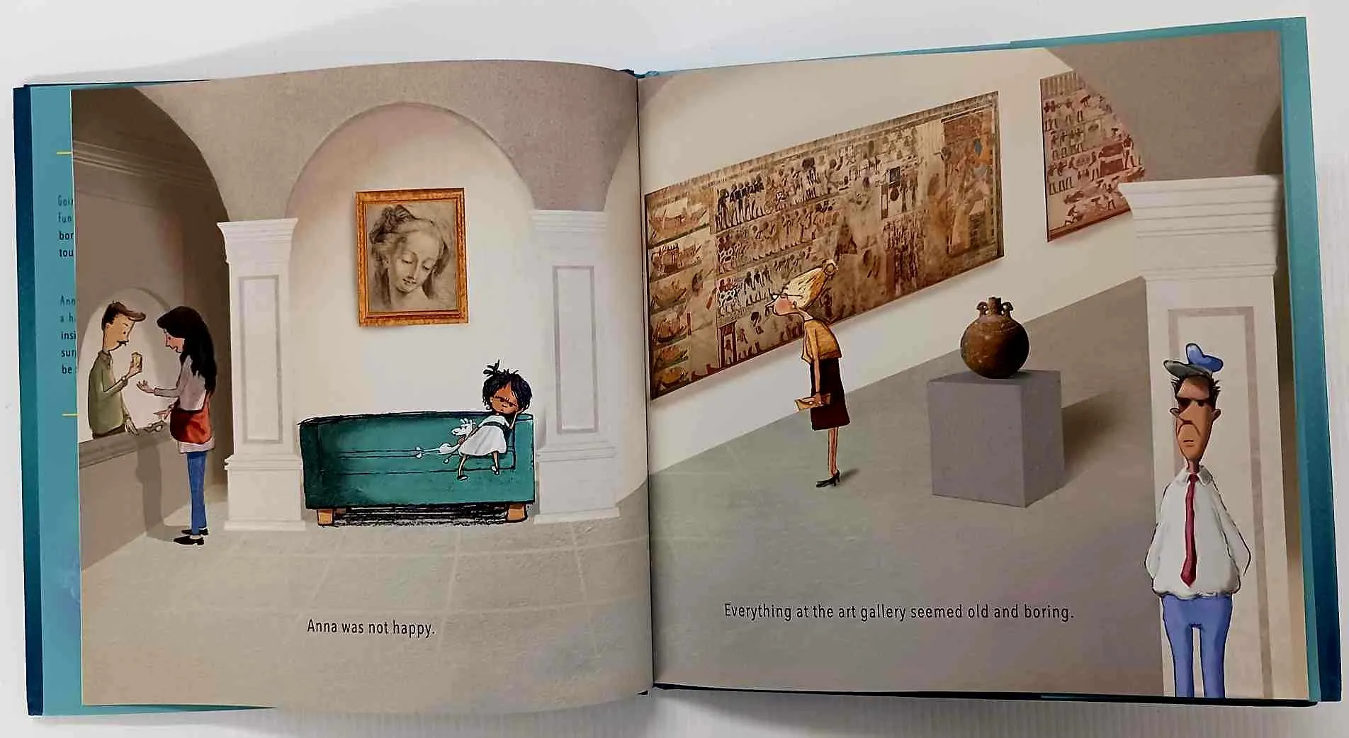ANNA AT THE ART MUSEUM - Hazel Hutchins, Gail Herbert