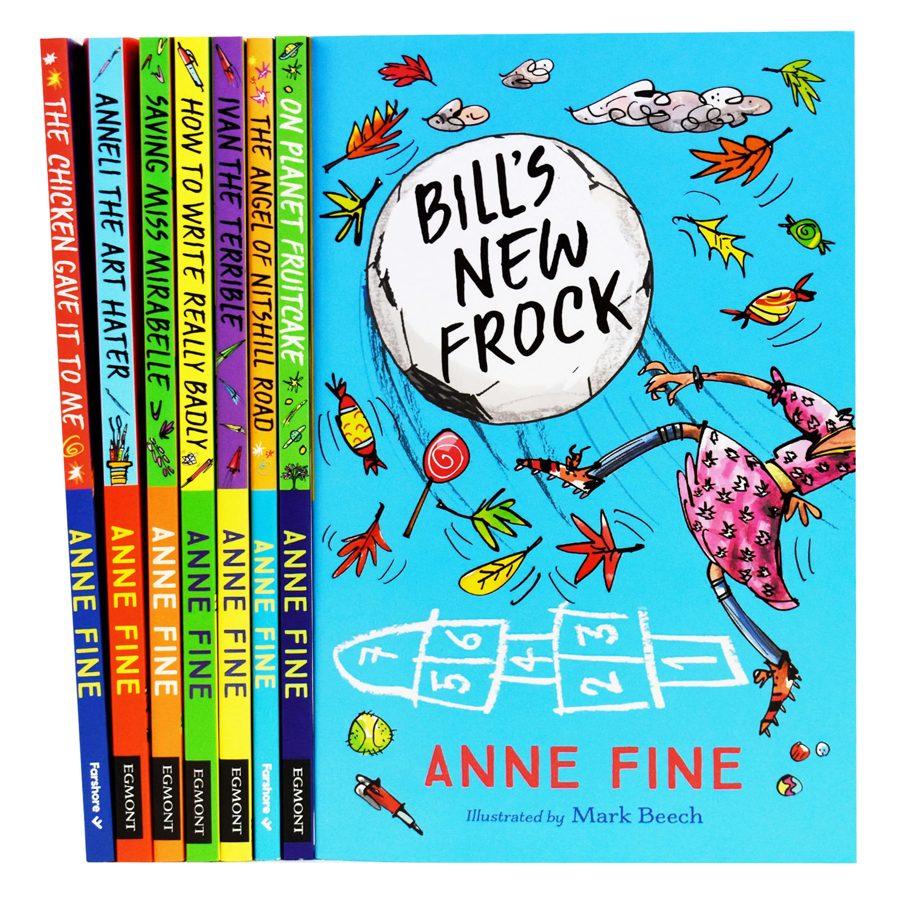 Anne Fine Collection 8 Books Set - Ages 7-12 - Paperback