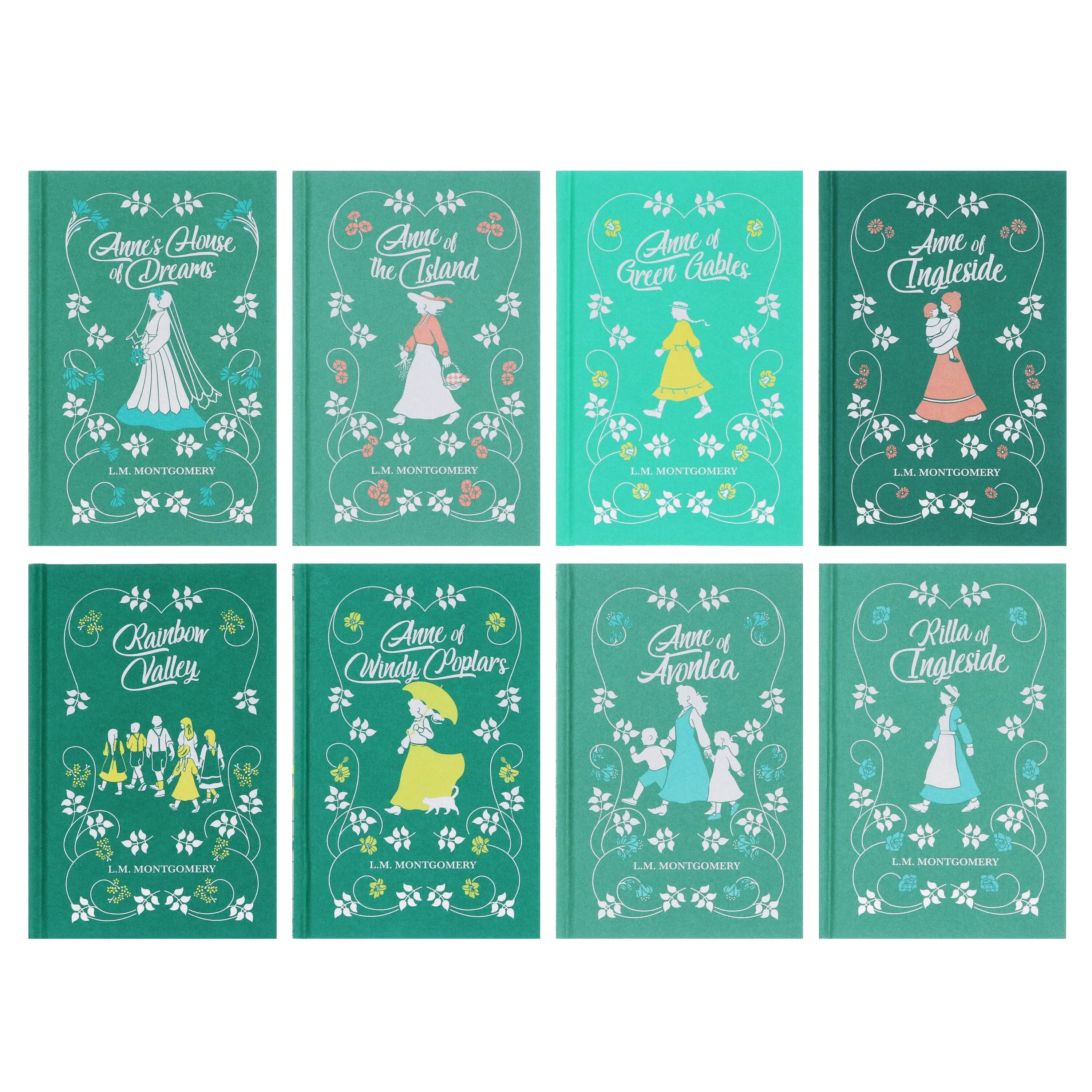 Anne of Green Gables By L. M. Montgomery 8 Books Deluxe Box Set - Ages 9-14 - Hardback