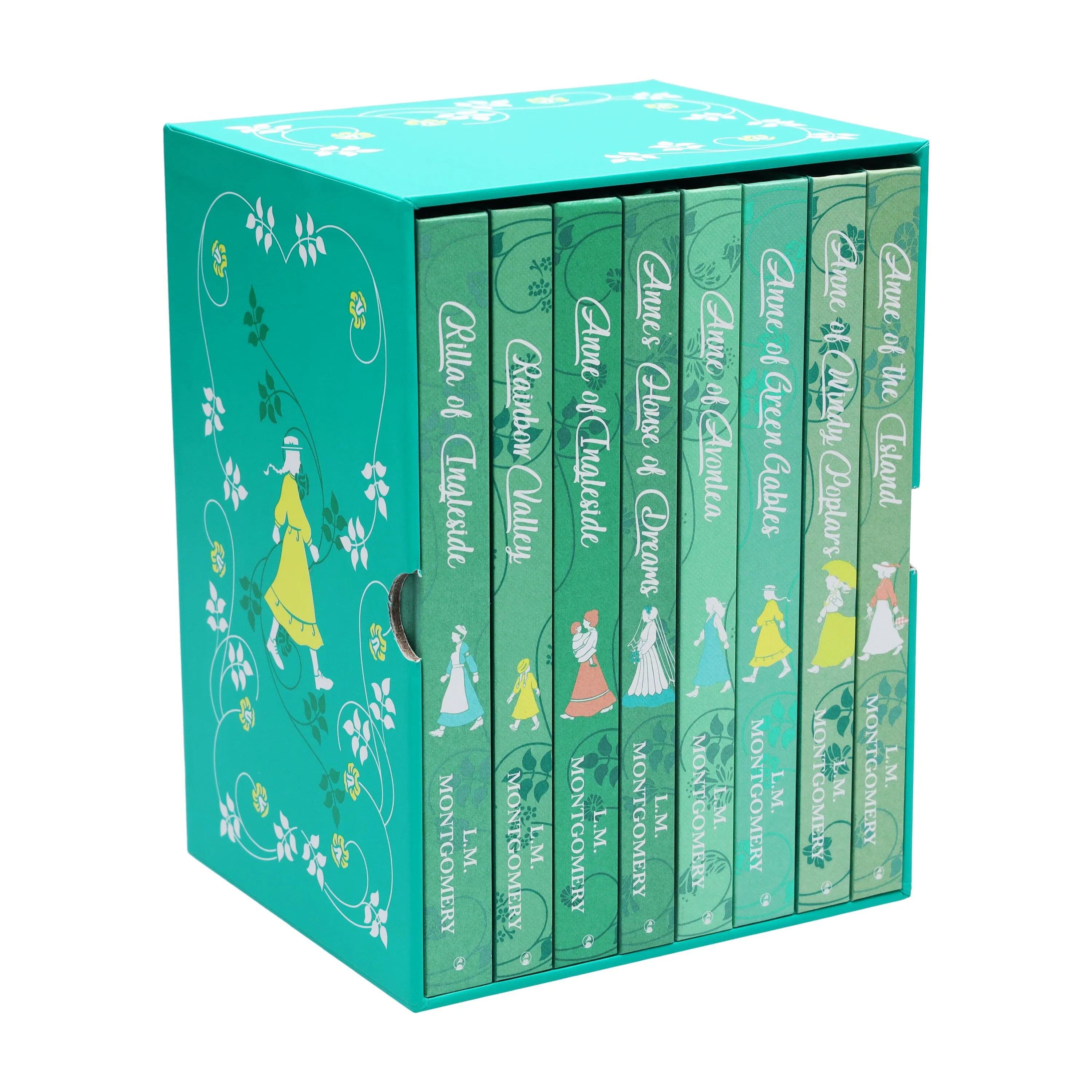 Anne of Green Gables By L. M. Montgomery 8 Books Deluxe Box Set - Ages 9-14 - Hardback
