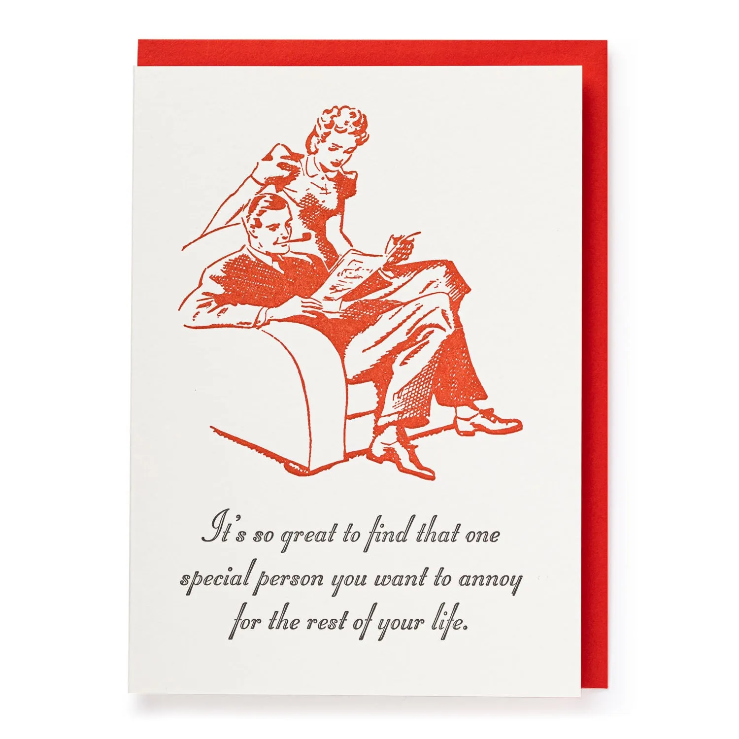 Annoy for Rest of Life Card