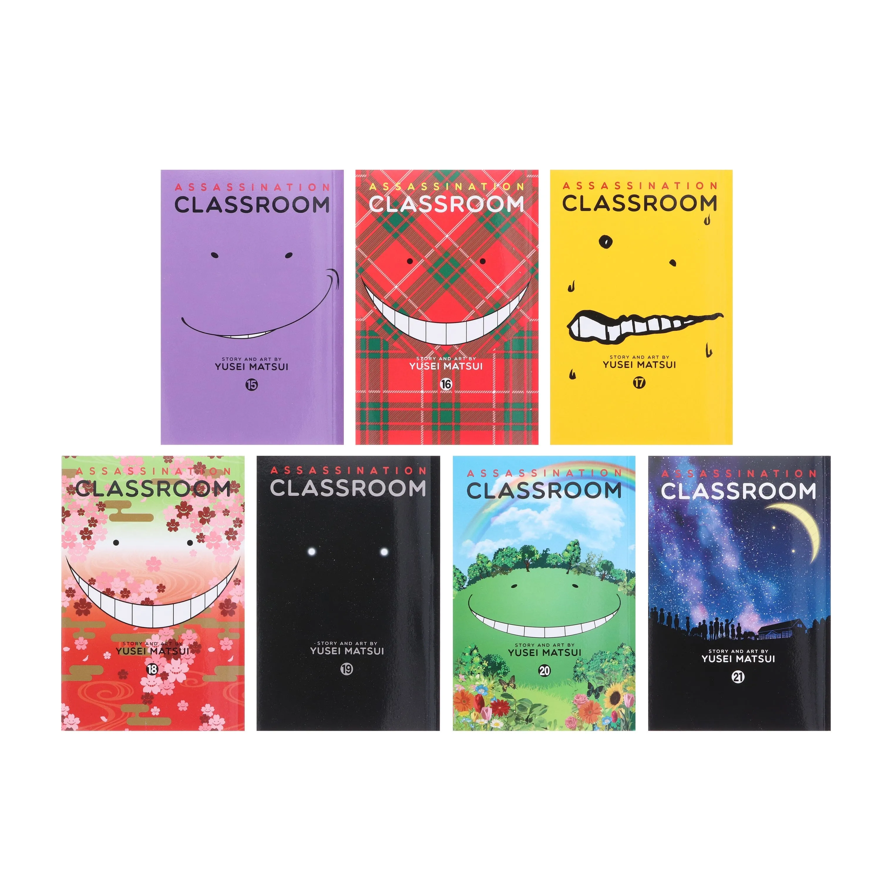 Assassination Classroom by Yusei Matsui: Vol. 1-21 Complete Box Set - Ages 14  - Paperback