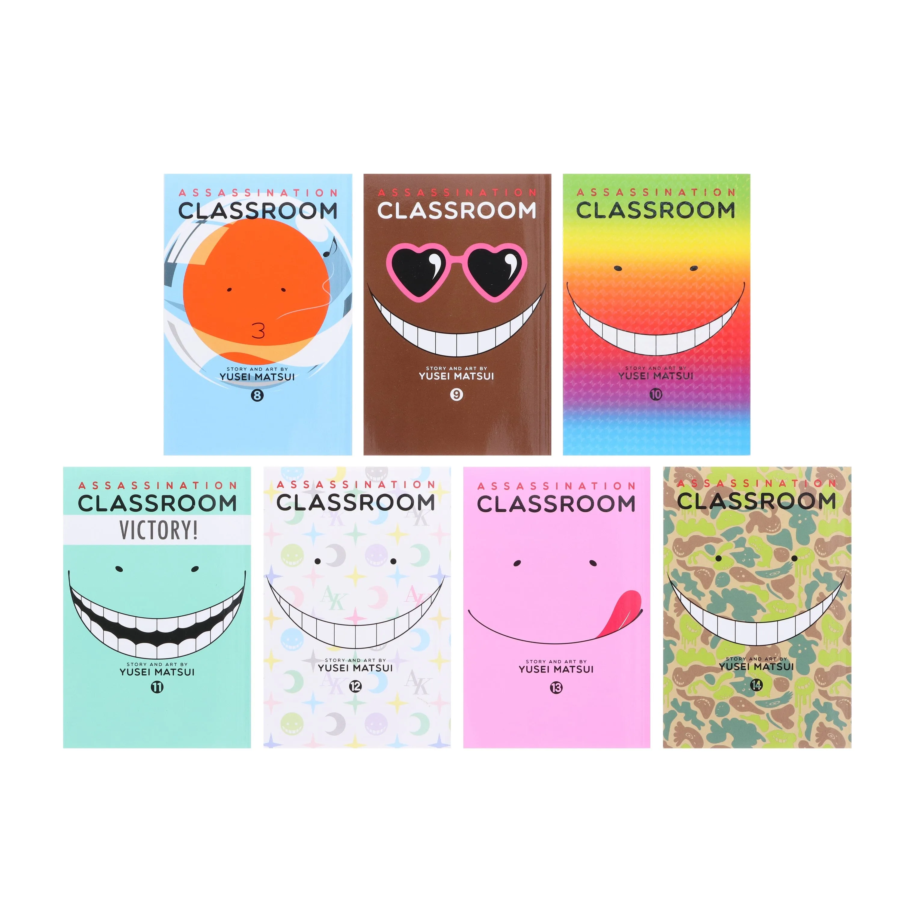 Assassination Classroom by Yusei Matsui: Vol. 1-21 Complete Box Set - Ages 14  - Paperback