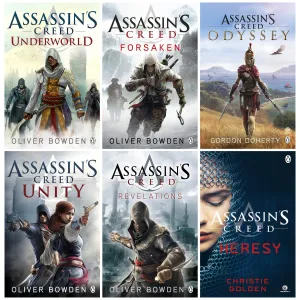 Assassin's Creed Series by Oliver Bowden 6 Books Collection Set - Fiction - Paperback