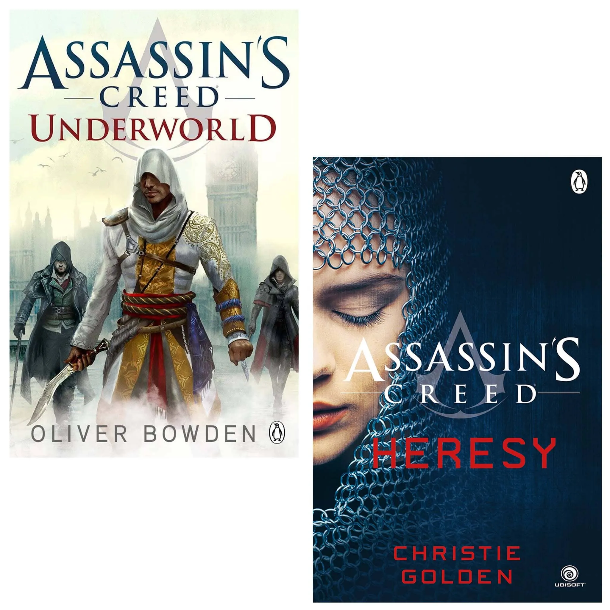 Assassin's Creed Series by Oliver Bowden & Christie Golden 2 Books Collection Set - Fiction - Paperback