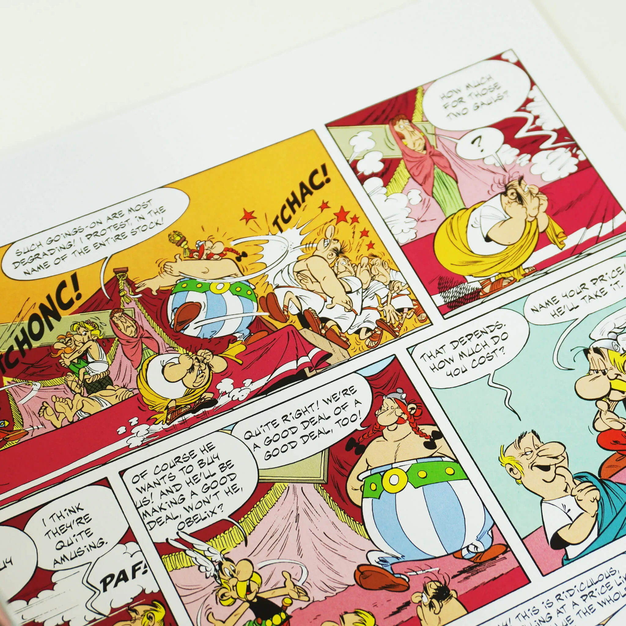 Asterix Series 4 (Book 16-20) by Goscinny & Uderzo: 5 Books Collection Set - Ages 6-11 - Paperback