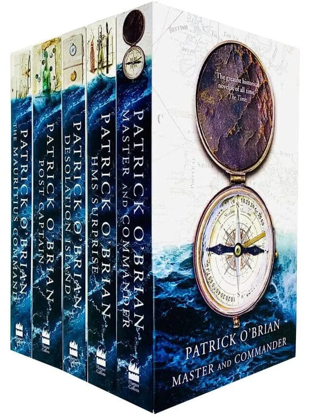 Aubrey-Maturin Series (Vol. 1-5) By Patrick O'Brian 5 Books Collection Set - Fiction - Paperback