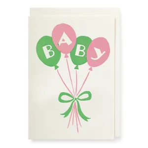 Baby Balloons Card