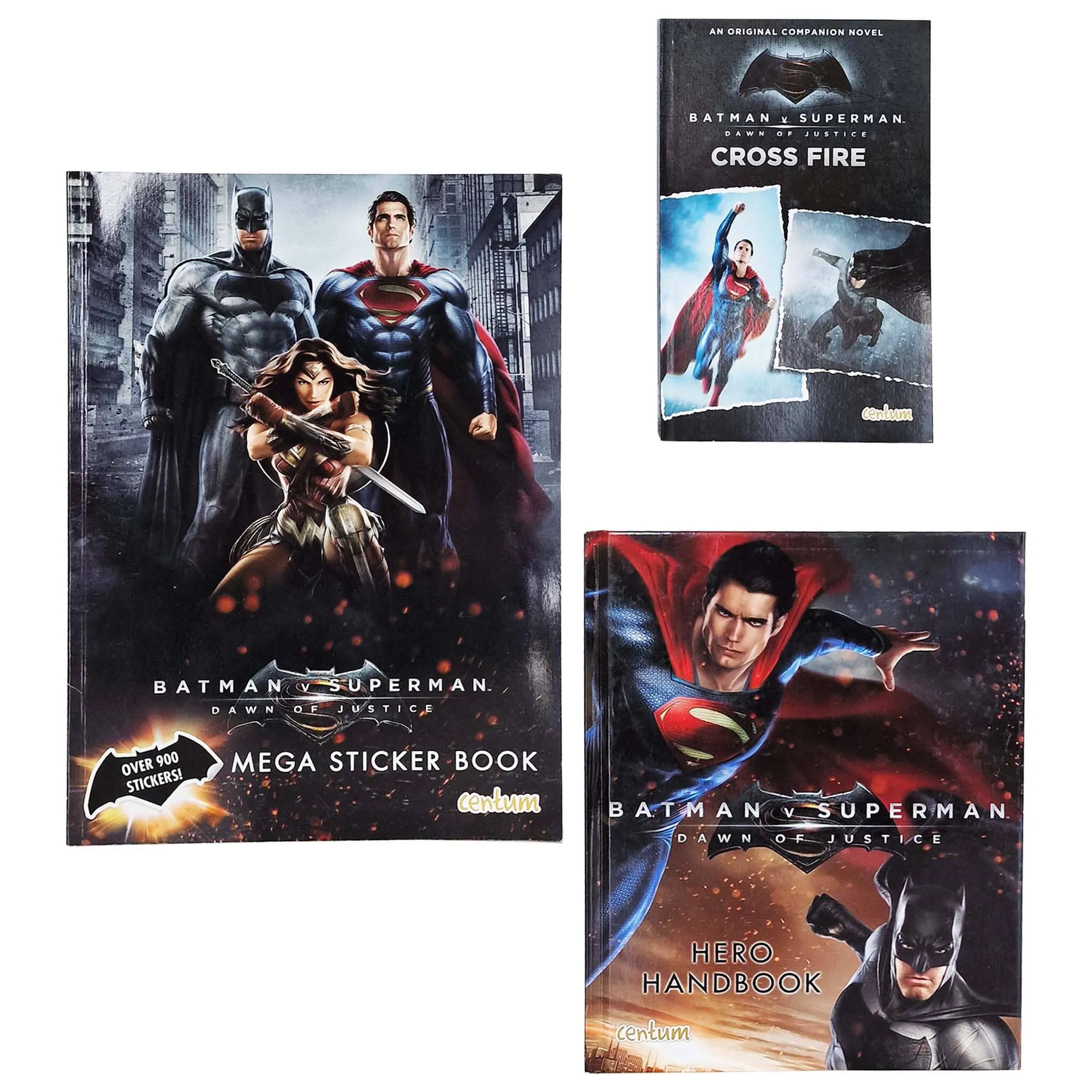 Batman vs Superman Collection 3 Books Set - Ages 3  - Paperback/Hardback