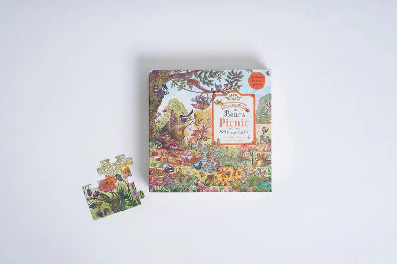 Bear's Picnic 100 Piece Jigsaw Puzzle