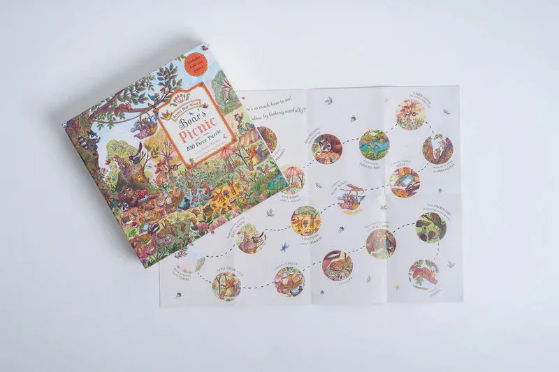 Bear's Picnic 100 Piece Jigsaw Puzzle