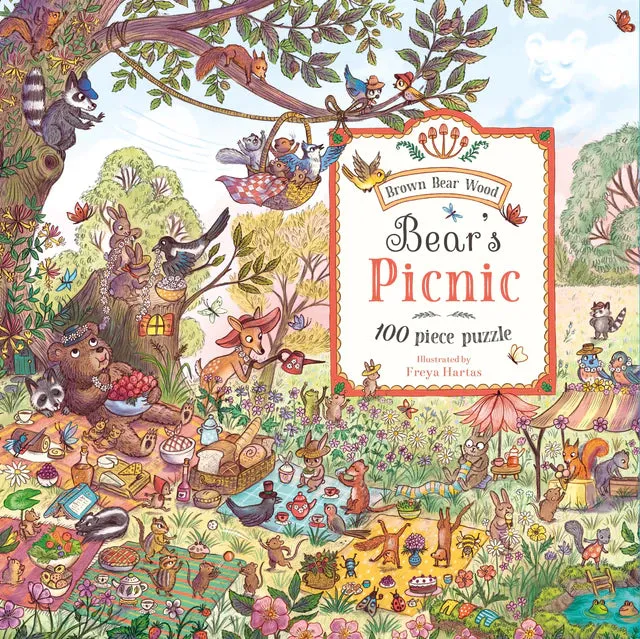 Bear's Picnic 100 Piece Jigsaw Puzzle