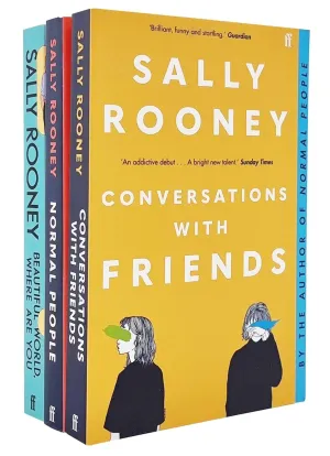 Beautiful World, Where Are You Sally, Normal People & Conversations with Friends By Sally Rooney: 3 Books Collection Set - Fiction - Paperback