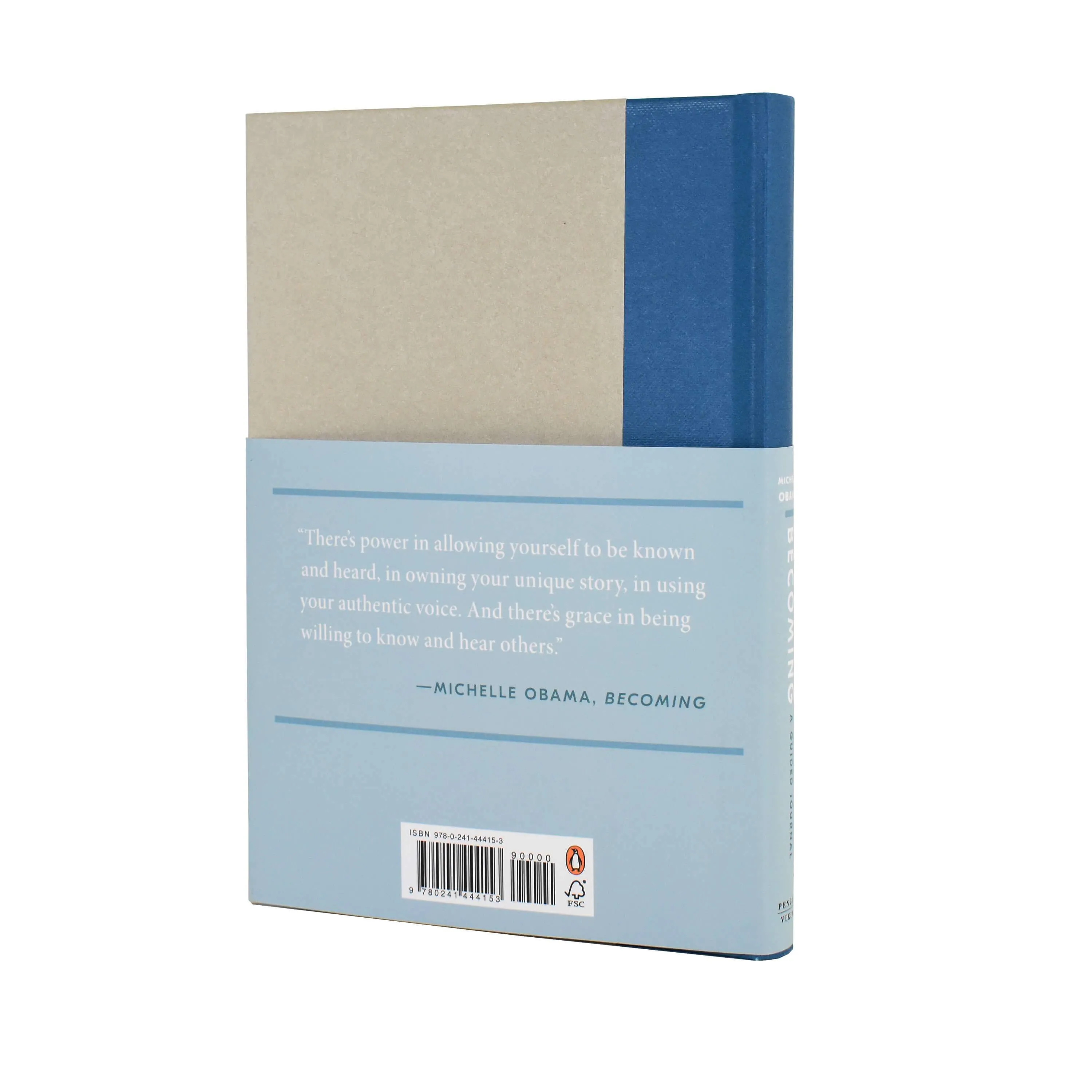 Becoming: A Guided Journal for Discovering Your Voice By Michelle Obama - Non Fiction - Hardcover